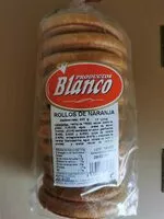 Mängden socker i Rollos de naranja