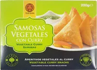 Mängden socker i Samosas vegetales con curry