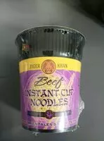 Mängden socker i Instant cup noodles beef