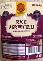 Mängden socker i Fideos de arroz vermicelli