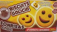 Mängden socker i Sonrisas Choc, galletas con chocolate
