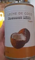 Mängden socker i Leche de coco Organic