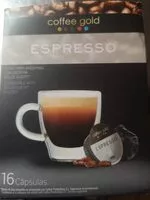 Mängden socker i Coffee gold expresso