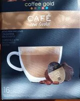 Mängden socker i Café con leche Coffee Gold