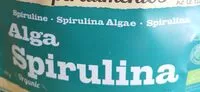 Mängden socker i Alga spirulina ecológica