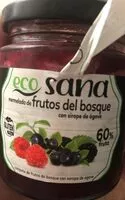 Mängden socker i Mermelada de frutos del bosque