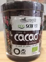 Mängden socker i Crema de avellanas y cacao
