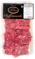 Mängden socker i Chiffonnade de saucisson extra