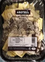 Mängden socker i Ravioli de carne con salsa bosaiola