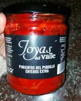 Mängden socker i Pimientos del piquillo enteros extra