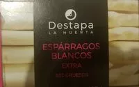 Mängden socker i Espárragos blancos