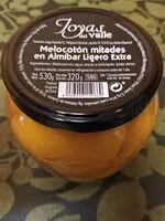 Mängden socker i Melocotón en almíbar