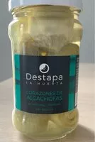 Mängden socker i Corazones de alcachofas