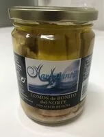 Mängden socker i Lomos de bonito del norte