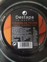 Mängden socker i Cocktail de frutas