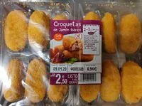 Mängden socker i Croquetas de jamón ibérico