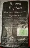 Mängden socker i Barra de espiga
