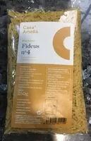 Mängden socker i Fideus nº4