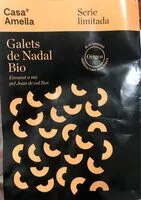 Mängden socker i GALETD DE NADAL BIO