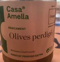 Mängden socker i Olives perdigo