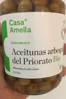 Mängden socker i Aceitunas arbequinas del priorato