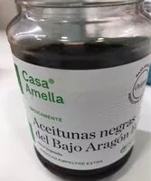 Mängden socker i Aceitunas negras del bajo Aragon
