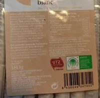 Mängden socker i Neules al cacau amb recobriment blanc