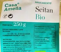 Mängden socker i Seitan Bio Casa Amella