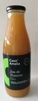 Mängden socker i Jus de pomme BIO - 100% pur jus