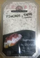 Mängden socker i Suprema de ibérico