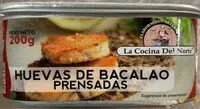 Mängden socker i Huevas de bacalao prensadas