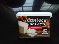 Mängden socker i Manteca de cerdo