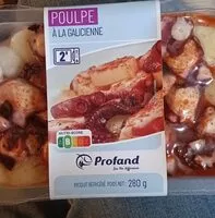 Mängden socker i Poulpe à la galicienne