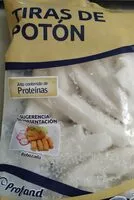 Mängden socker i Tiras de poton