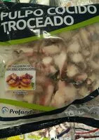 Mängden socker i Pulpo cocido troceado