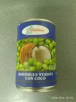 Mängden socker i Gandules verdes con coco