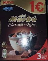 Mängden socker i Mini Marbú Chocolate con Leche