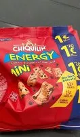 Mängden socker i Chiquilin energy