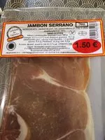 Mängden socker i Jambon Serrano