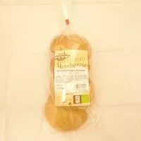 Mängden socker i Bollos brioche con pasas