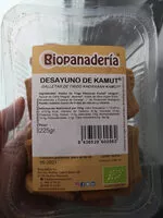 Mängden socker i Desayuno de Kamut, Galletas de trigo khorasan kamut