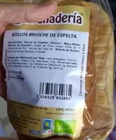 Mängden socker i Bollos brioche de espelta