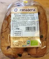 Mängden socker i Bollos brioche de espelta integral con chocolate