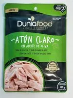 Mängden socker i Atun claro en aceite de oliva bolsa 85 gr