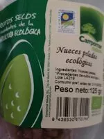 Mängden socker i Nueces peladas ecológicas