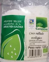 Mängden socker i Coco rallado ecológico
