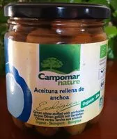 Mängden socker i Aceituna rellena de anchoa