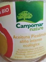 Mängden socker i Aceitunas Picolimón