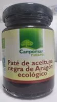 Mängden socker i Paté de aceituna negra de Aragón ecológico