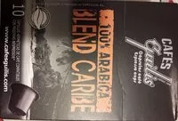 Mängden socker i Cafes Guilis